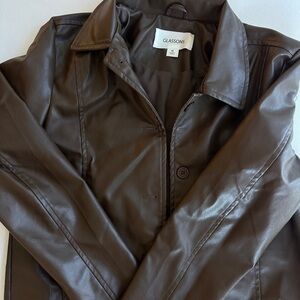 Glassons Brown Leather Jacket